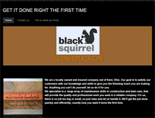 Tablet Screenshot of blacksquirrelconstruction.weebly.com