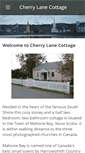 Mobile Screenshot of cherrylanecottage.weebly.com