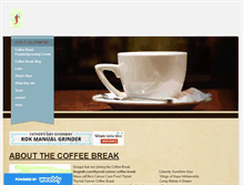 Tablet Screenshot of gdcoffeebreak.weebly.com