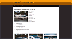 Desktop Screenshot of 1998seedoosportster.weebly.com