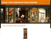 Tablet Screenshot of cornercuriocabinet.weebly.com