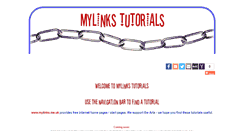 Desktop Screenshot of mylinkstutorials.weebly.com