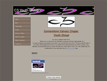 Tablet Screenshot of c3youthgroup.weebly.com