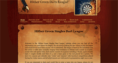 Desktop Screenshot of hithergreendartsleague.weebly.com