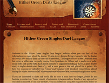 Tablet Screenshot of hithergreendartsleague.weebly.com