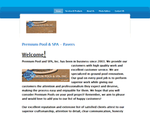 Tablet Screenshot of premiumpoolspa.weebly.com