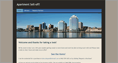 Desktop Screenshot of halifaxapartmentsale.weebly.com