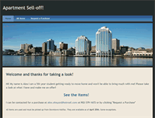 Tablet Screenshot of halifaxapartmentsale.weebly.com