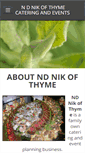 Mobile Screenshot of ndnikofthyme.weebly.com