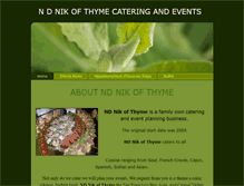 Tablet Screenshot of ndnikofthyme.weebly.com