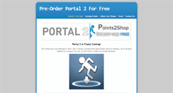 Desktop Screenshot of portal2forfree.weebly.com