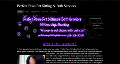 Desktop Screenshot of perfectpawspetsitting.weebly.com