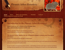 Tablet Screenshot of phoenixasheshamstery.weebly.com