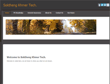 Tablet Screenshot of khmertech12.weebly.com