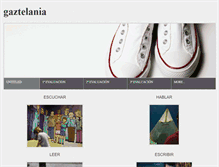 Tablet Screenshot of gaztelania.weebly.com