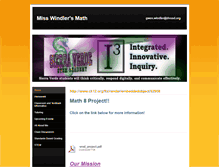 Tablet Screenshot of misswindler.weebly.com