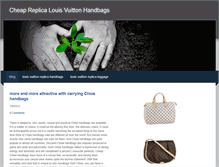 Tablet Screenshot of louisvuittonbag.weebly.com