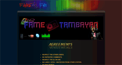 Desktop Screenshot of famefm.weebly.com