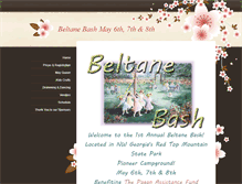 Tablet Screenshot of beltanebash.weebly.com