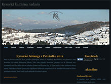 Tablet Screenshot of kysuckanadacia.weebly.com
