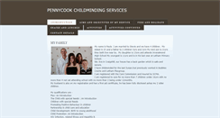 Desktop Screenshot of pennycookchildmindingservices.weebly.com