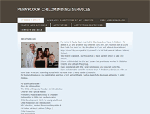 Tablet Screenshot of pennycookchildmindingservices.weebly.com