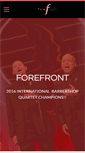 Mobile Screenshot of forefrontquartet.weebly.com