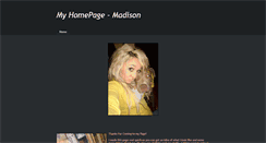 Desktop Screenshot of madisongurl.weebly.com