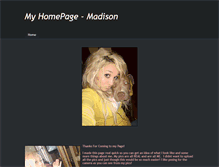 Tablet Screenshot of madisongurl.weebly.com