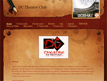 Tablet Screenshot of dctheatreclub.weebly.com
