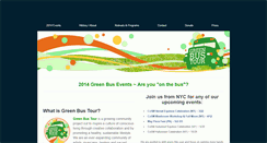 Desktop Screenshot of greenbustrips.weebly.com