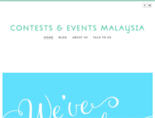 Tablet Screenshot of contests-events2u.weebly.com