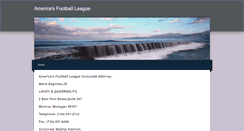 Desktop Screenshot of americasfootballleague.weebly.com