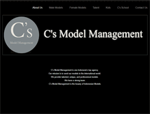 Tablet Screenshot of csmodelmanagement.weebly.com