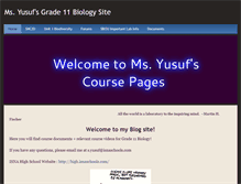 Tablet Screenshot of msyusuf.weebly.com