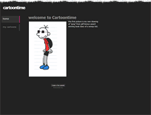 Tablet Screenshot of cartoontime.weebly.com