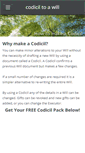Mobile Screenshot of codiciltoawill.weebly.com