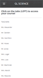 Mobile Screenshot of glscience.weebly.com