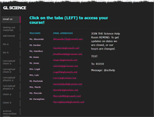 Tablet Screenshot of glscience.weebly.com