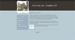 Desktop Screenshot of firstcarefrankfort.weebly.com