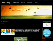 Tablet Screenshot of danielfblog.weebly.com