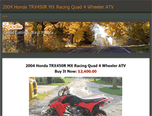 Tablet Screenshot of 2004hondatrx450rmxracingquad4whe.weebly.com