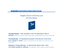 Tablet Screenshot of angelicchurchlibrary.weebly.com
