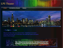 Tablet Screenshot of lpstheater.weebly.com