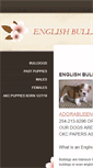 Mobile Screenshot of englishbulldogs.weebly.com
