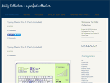 Tablet Screenshot of mizz-collection.weebly.com