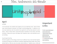 Tablet Screenshot of kanderson4.weebly.com