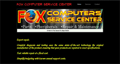 Desktop Screenshot of fox-computers.weebly.com