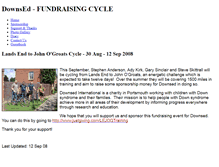 Tablet Screenshot of downsedfundraisingcycle.weebly.com