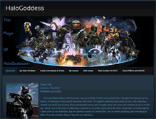 Tablet Screenshot of halogoddess.weebly.com